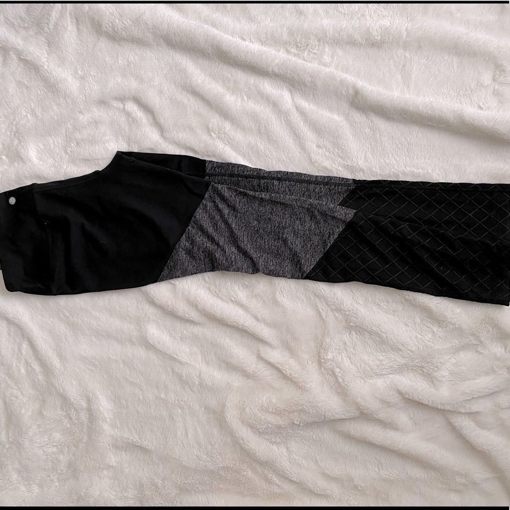 Form fitting thick material leggings